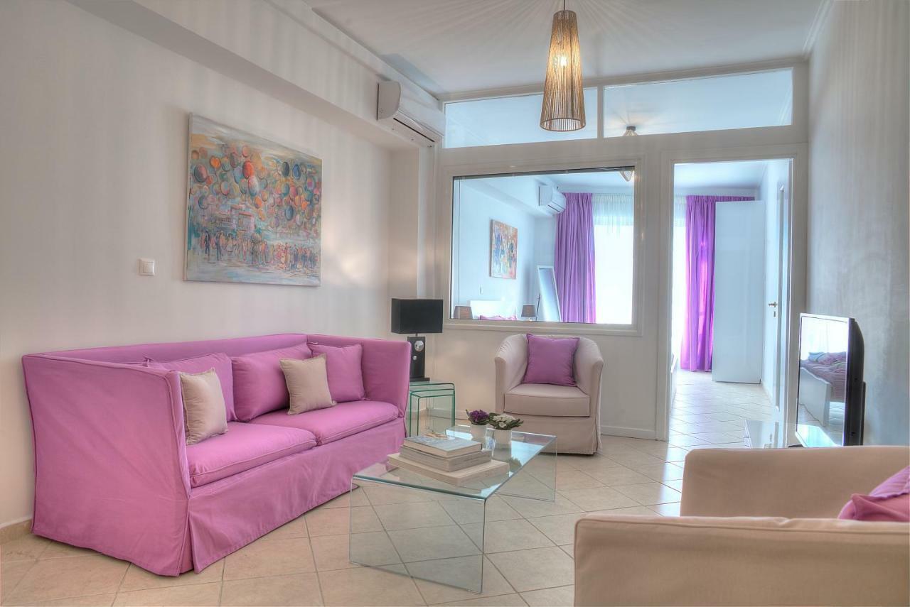 Downtown Glyfada Smart Apartment Athén Kültér fotó